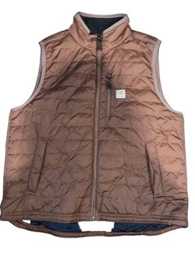 Carhartt Brown Relaxed Fit Insulated Jacket